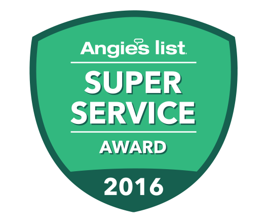 Yocum Shutters and Blinds - Angie's List Super Service Award 2016